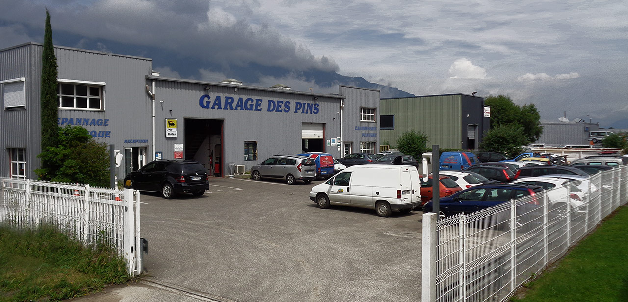 Garage des Pins depuis 1999 Situé ZI de la Françon – 73420 VOGLANS
